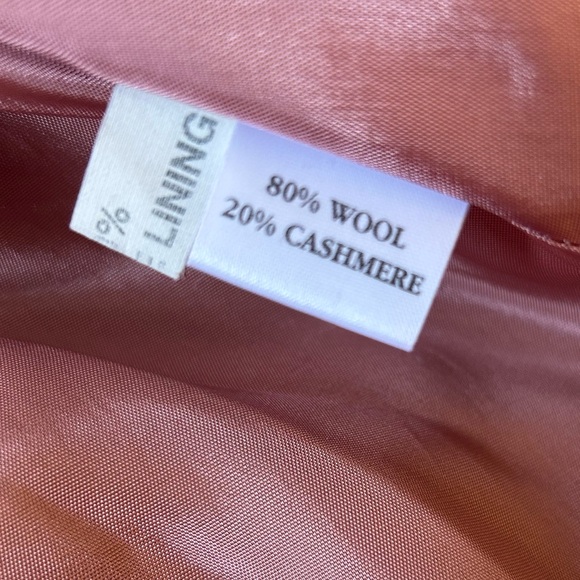 Avoca Collection Womens Hooded Trench CoatWool Cashmere Made in Ireland Size L - Picture 7 of 16